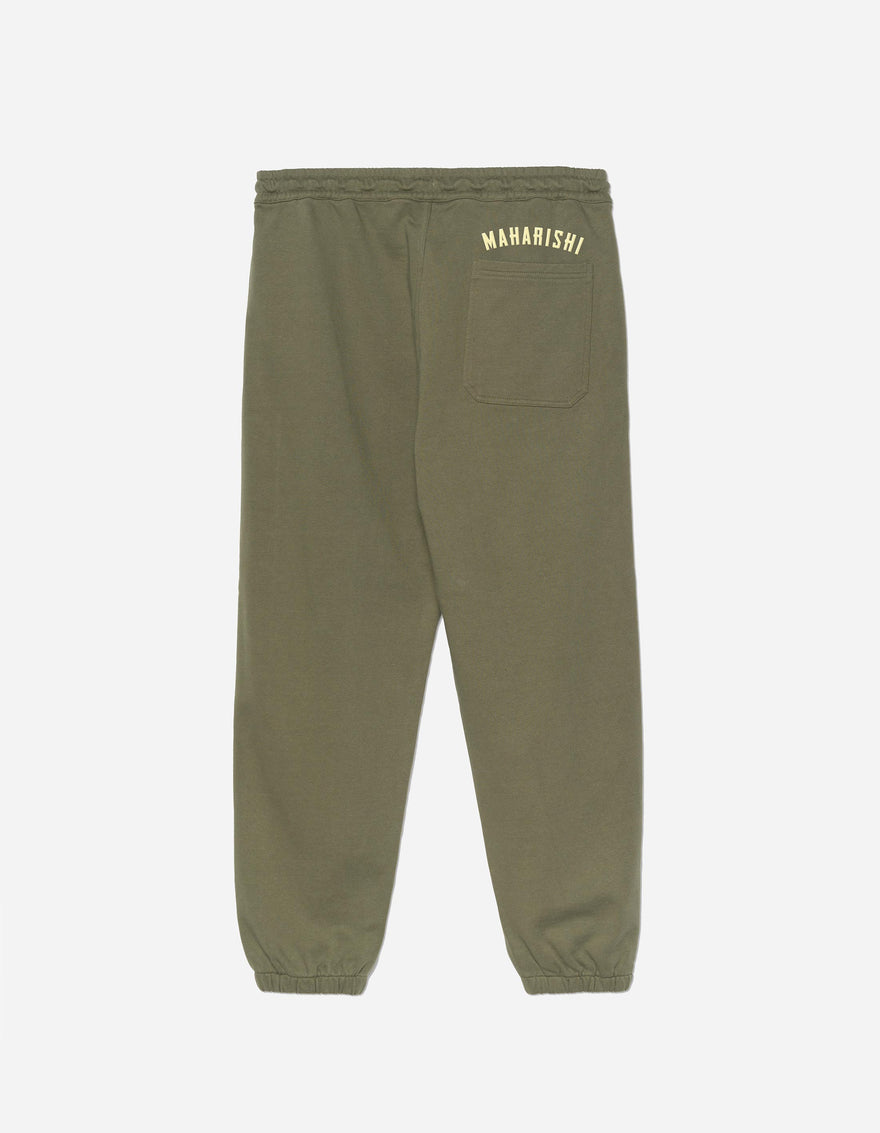 7289 Maharishi Organic Sweatpants Olive OG-107F