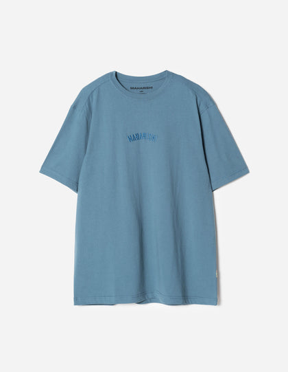 7290 Maharishi Organic S/S T-Shirt Airforce Blue