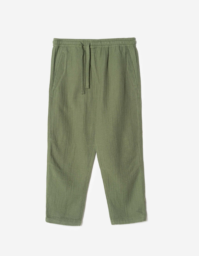 7300 Light Kantha Asym Track Pant Olive