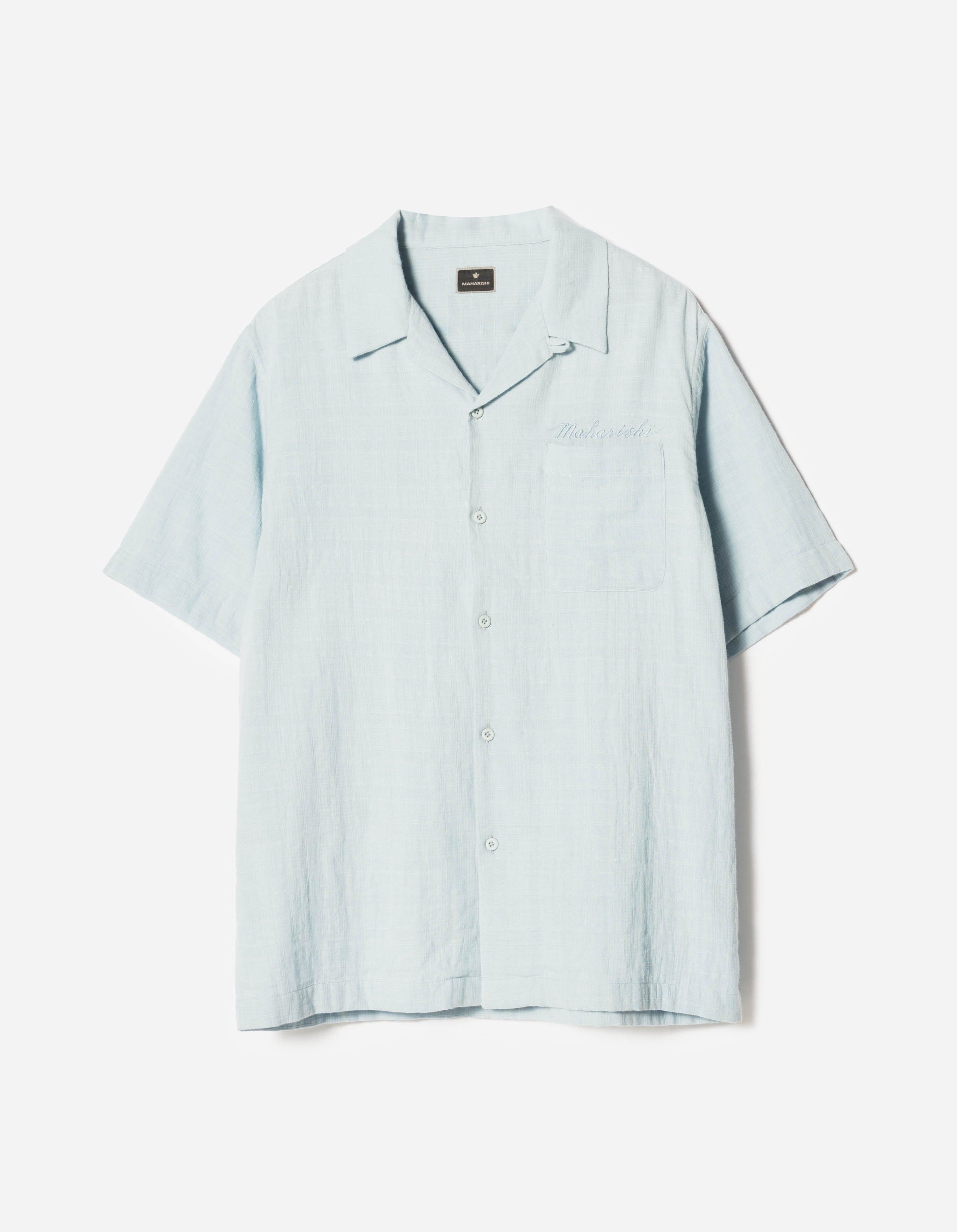 7316 Light Double Voile Cuban Shirt Ecru – Maharishi