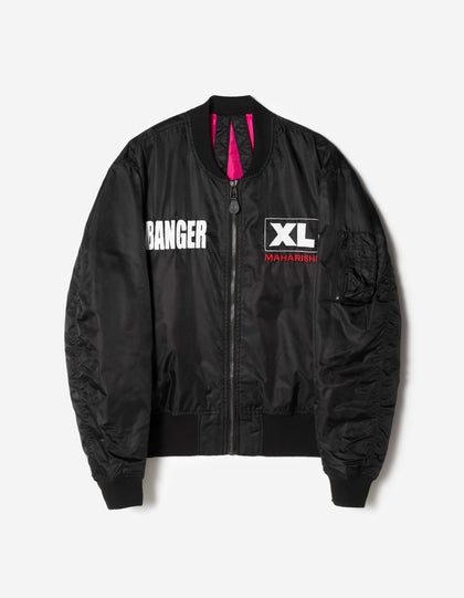 7327 Sports Banger XL MA1 Jacket Black