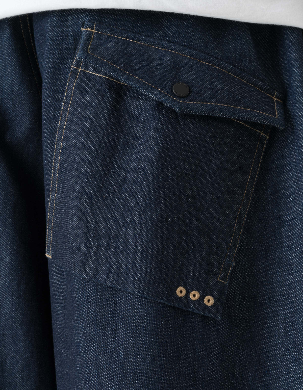 7730 Light Denim Hakama Pants Indigo