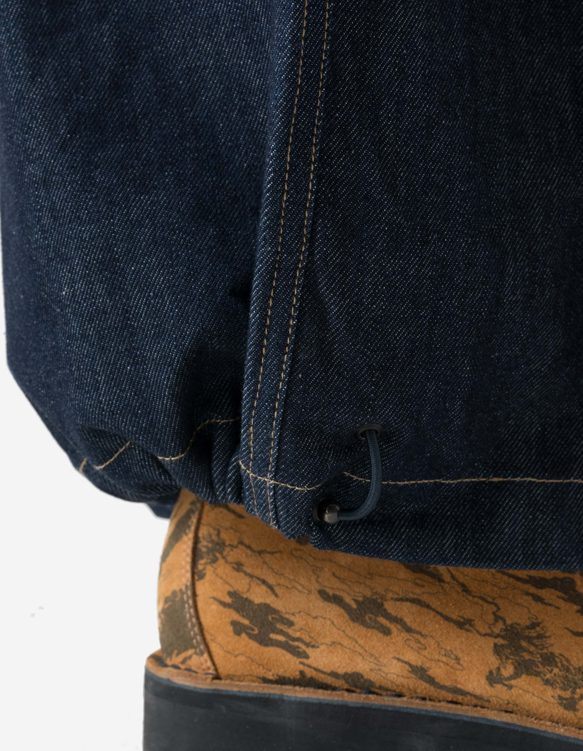 7730 Light Denim Hakama Pants Indigo