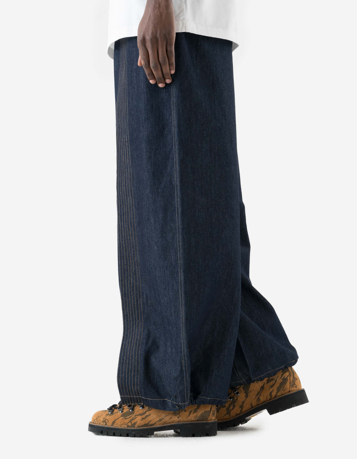 7730 Light Denim Hakama Pants Indigo