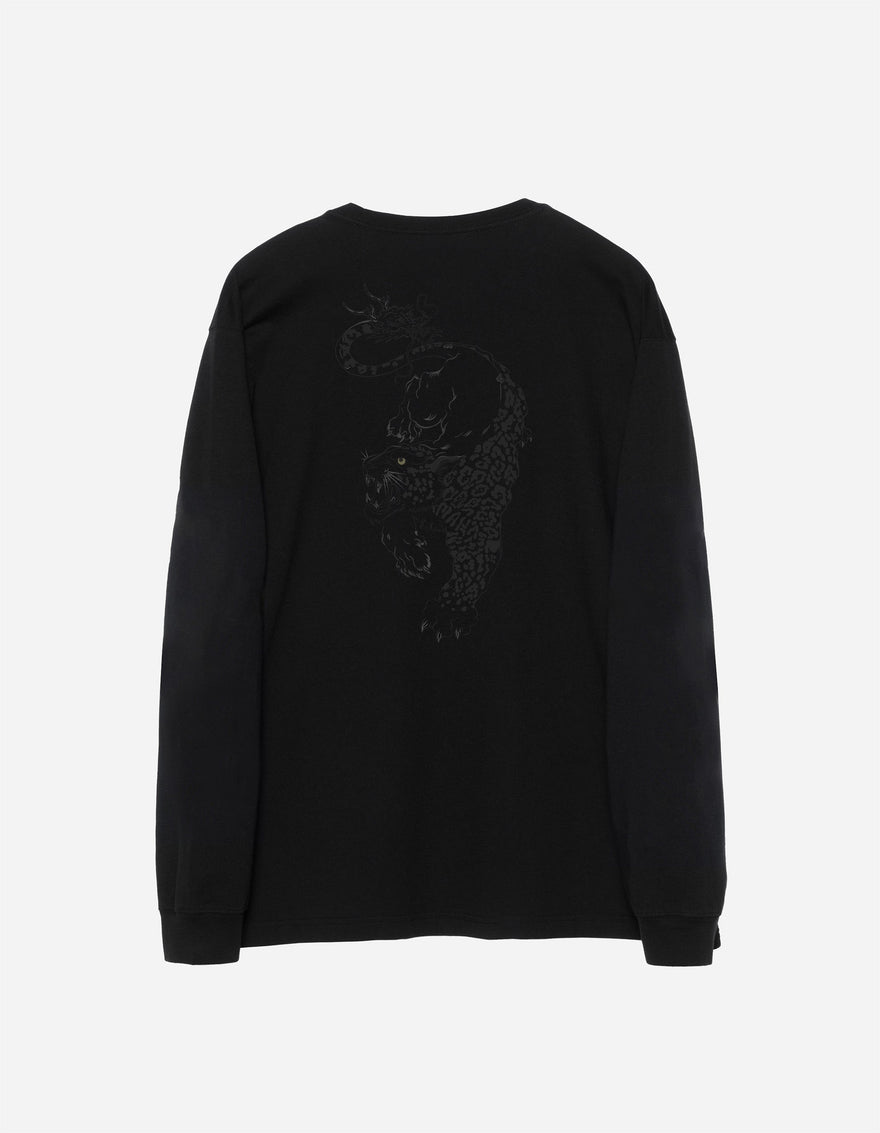7339 Chimera Panther L/S T-Shirt Black
