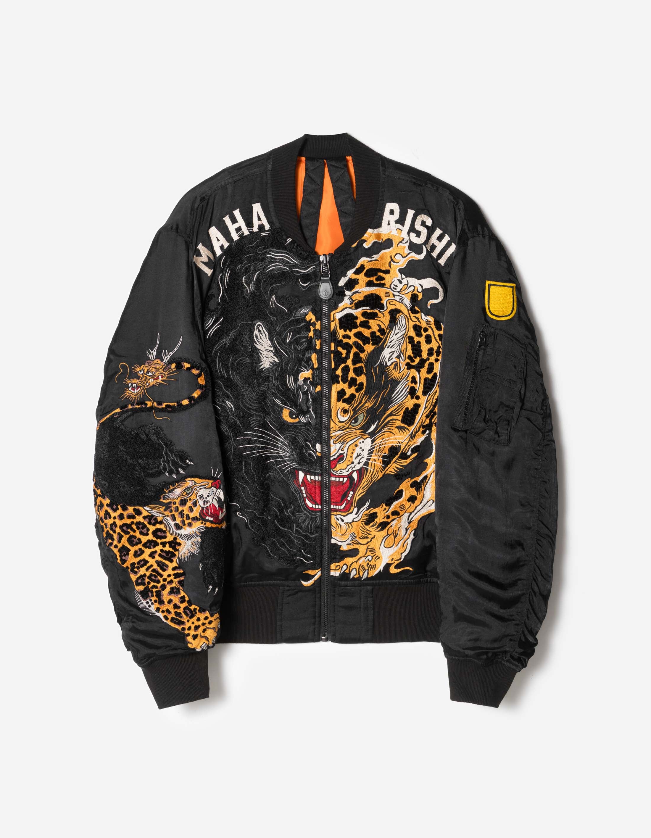 7340 Chimera Panther MA1 Jacket Black – Maharishi