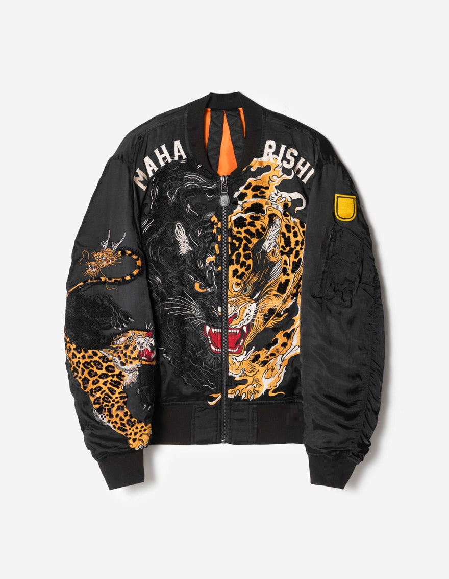 7340 Chimera Panther MA1 Jacket Black