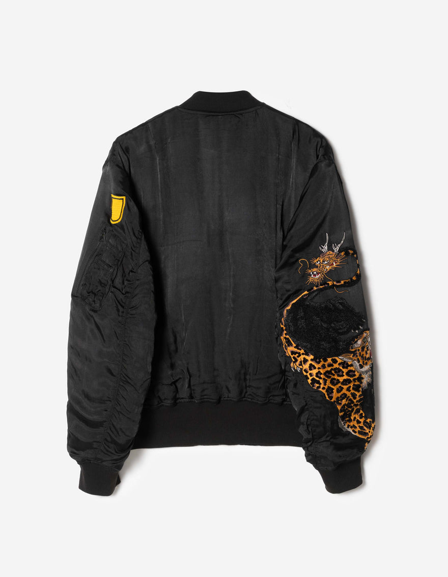 7340 Chimera Panther MA1 Jacket Black