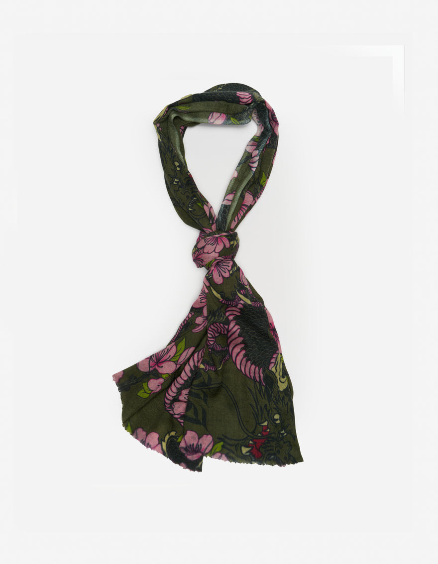 7343 Sakura Serenity Pashmina Multi