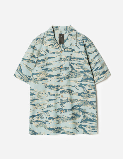 7375 Tigerstripe Camp Collar Shirt Urban