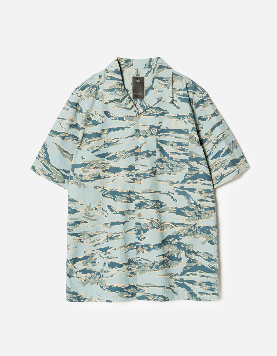 7375 Tigerstripe Camp Collar Shirt Urban