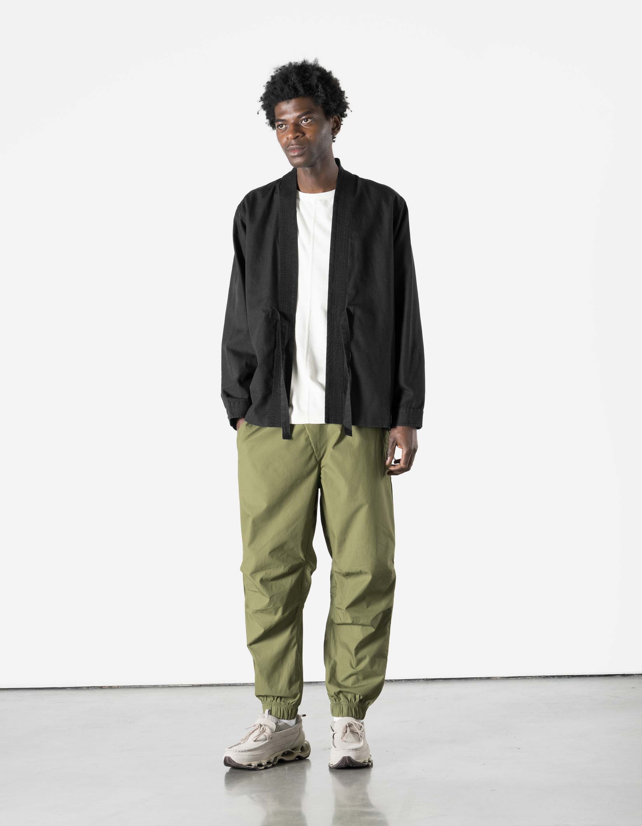 7399 WR Hemp Hanten Shirt Black – Maharishi