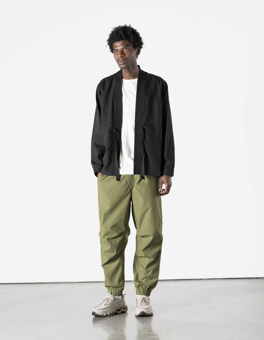 7399 WR Hemp Hanten Shirt Black