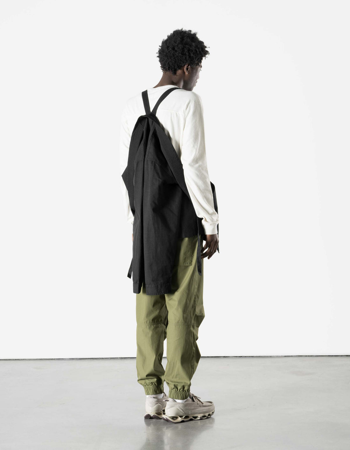 7399 WR Hemp Hanten Shirt Black