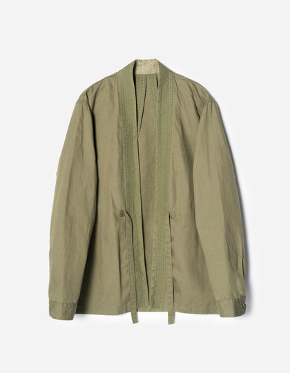 7399 WR Hemp Hanten Shirt Olive OG-107F