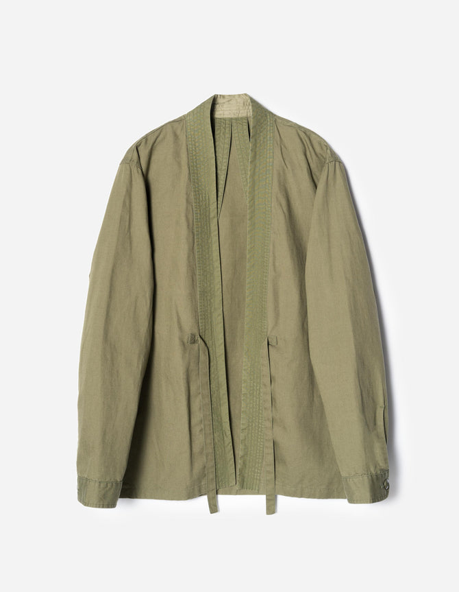 7399 WR Hemp Hanten Shirt Olive OG-107F