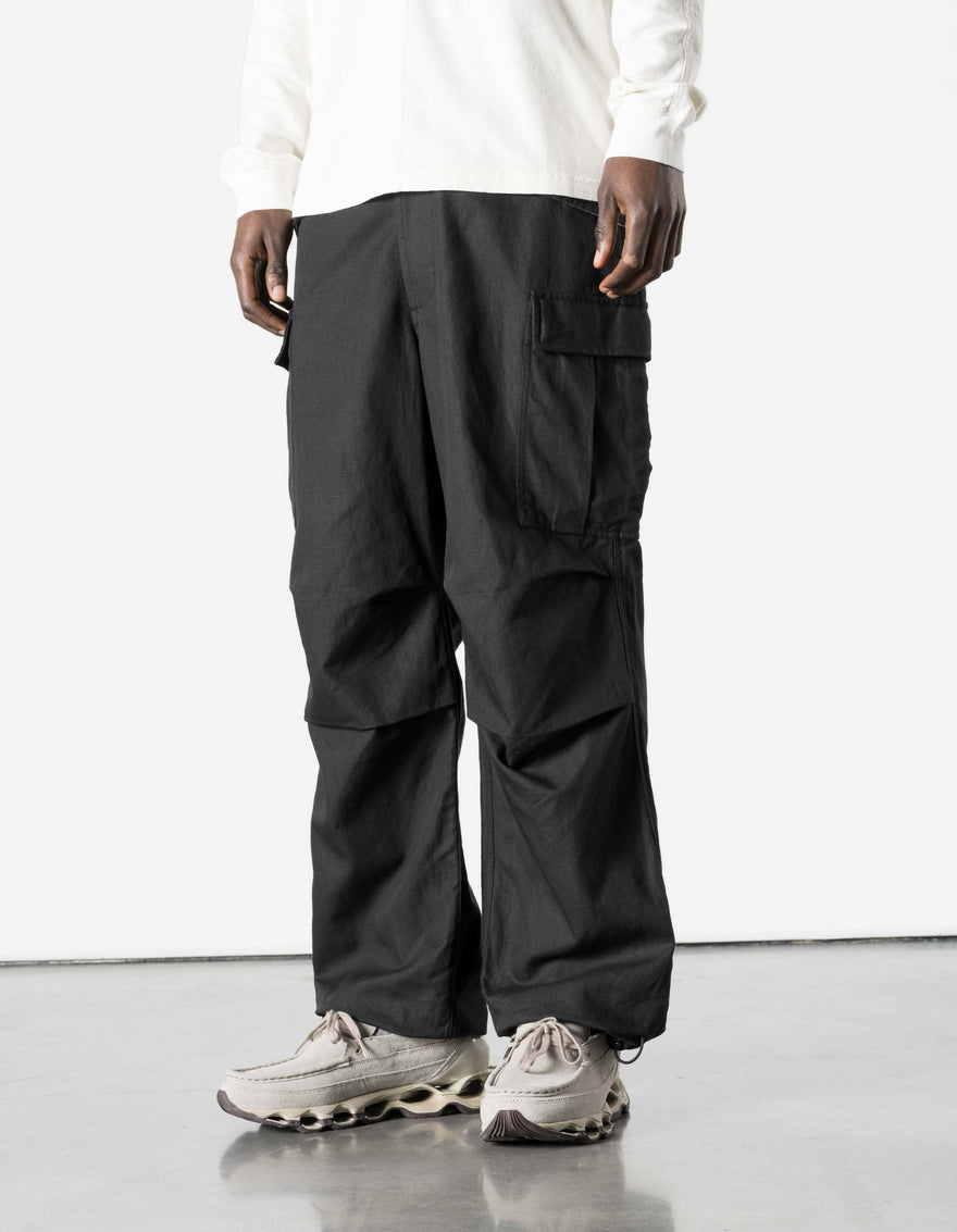 7400 Hemp M65 Cargo Pants Black