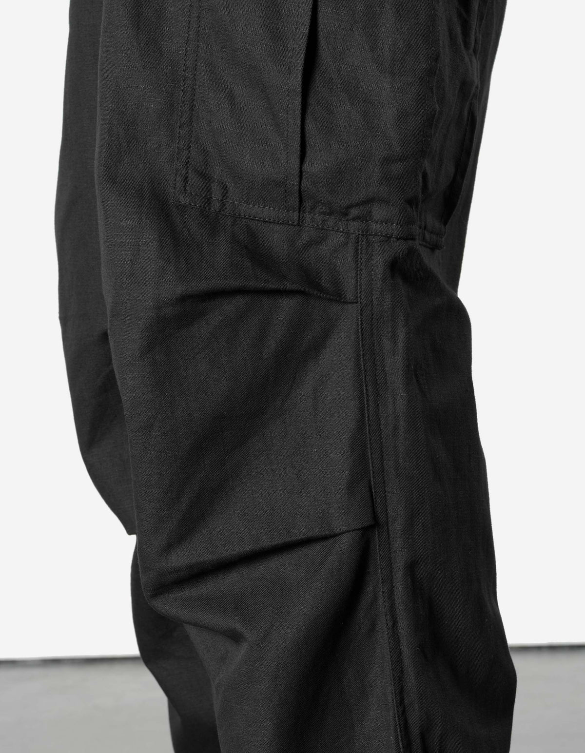 7400 Hemp M65 Cargo Pants Black