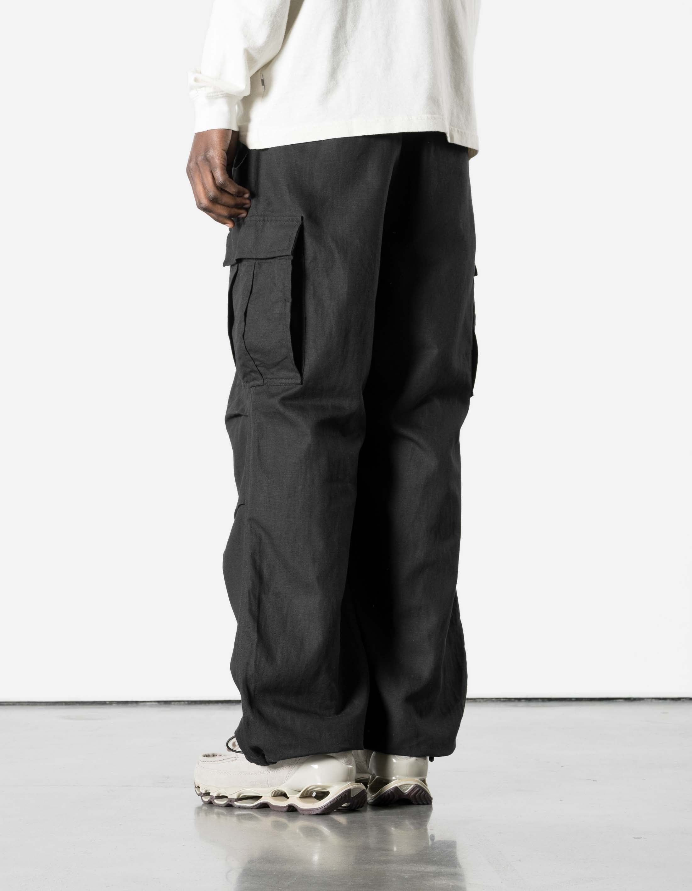 7400 Hemp M65 Cargo Pants Black – Maharishi