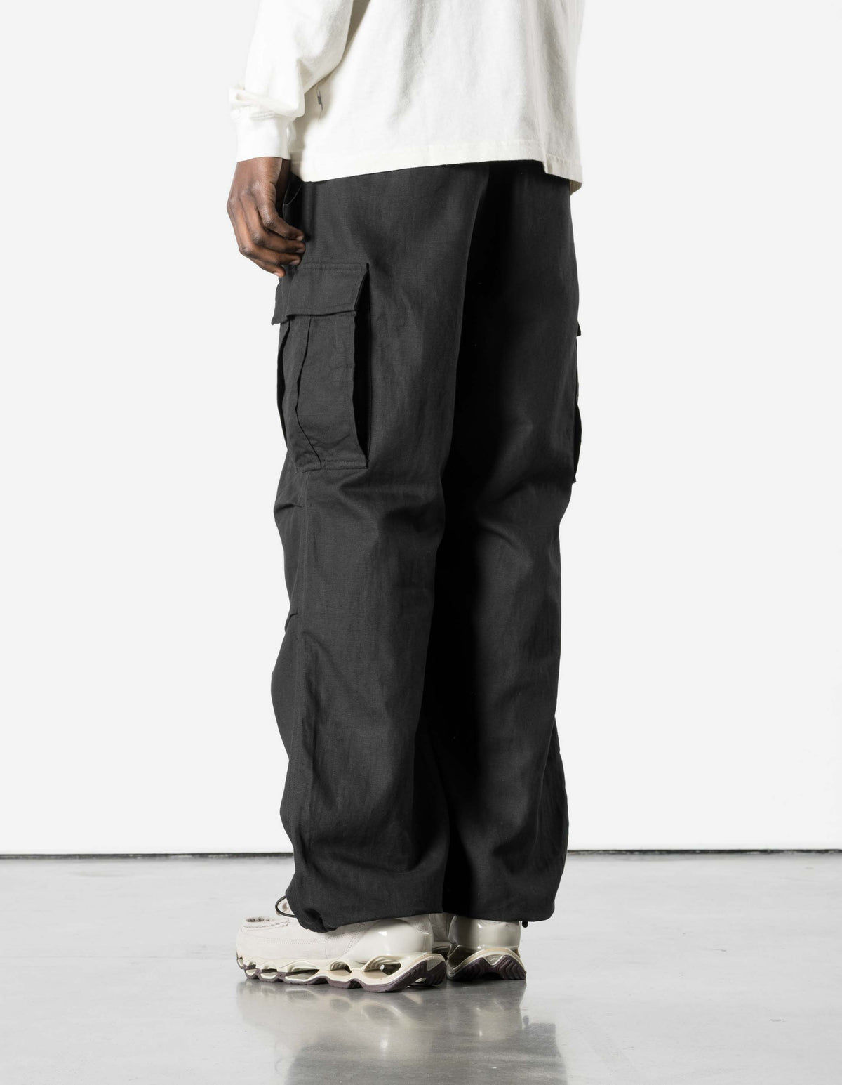 7400 Hemp M65 Cargo Pants Black