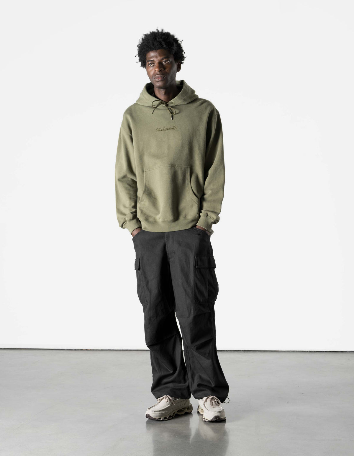 7400 Hemp M65 Cargo Pants Black