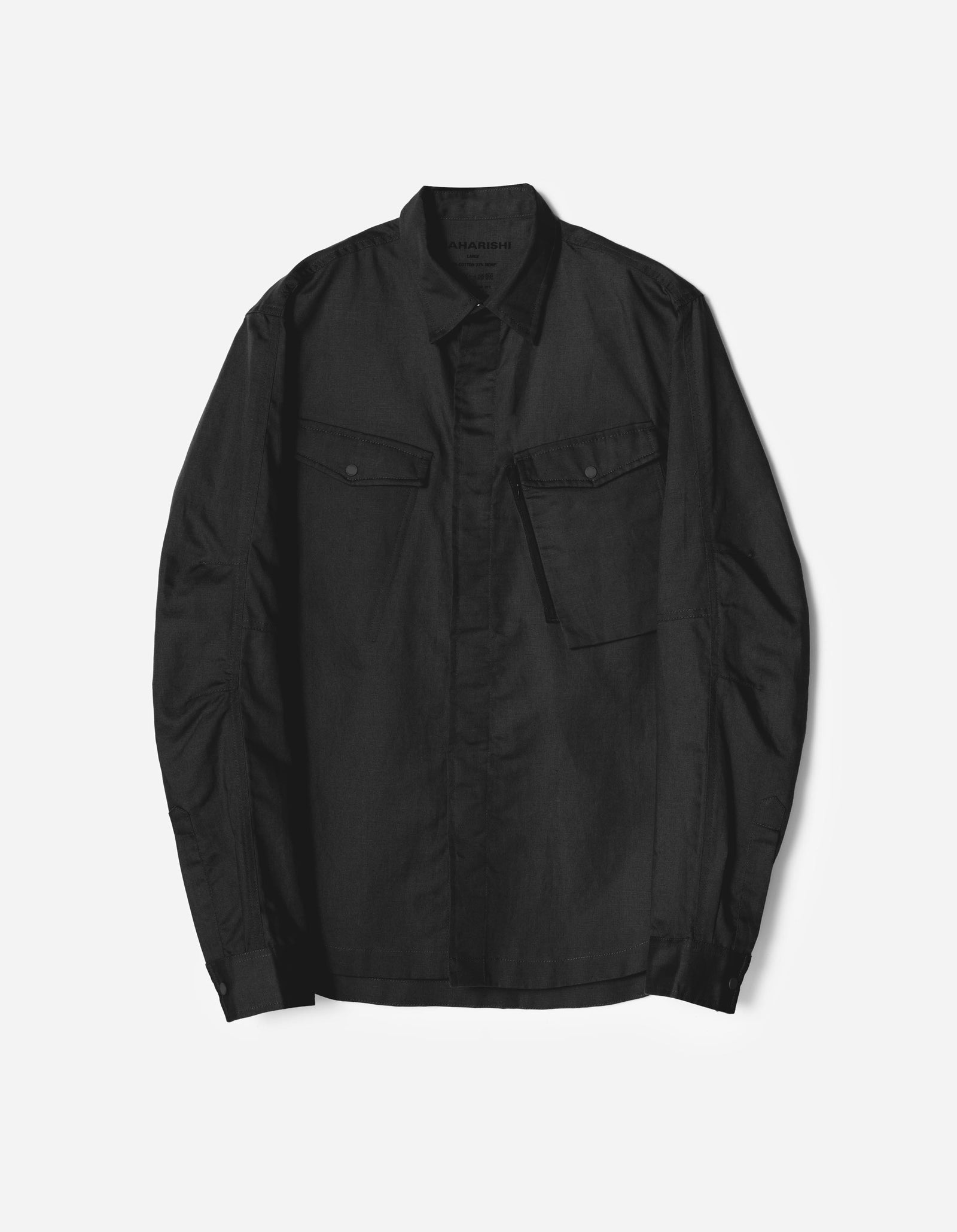 7402 WR Hemp Custom Shirt Black