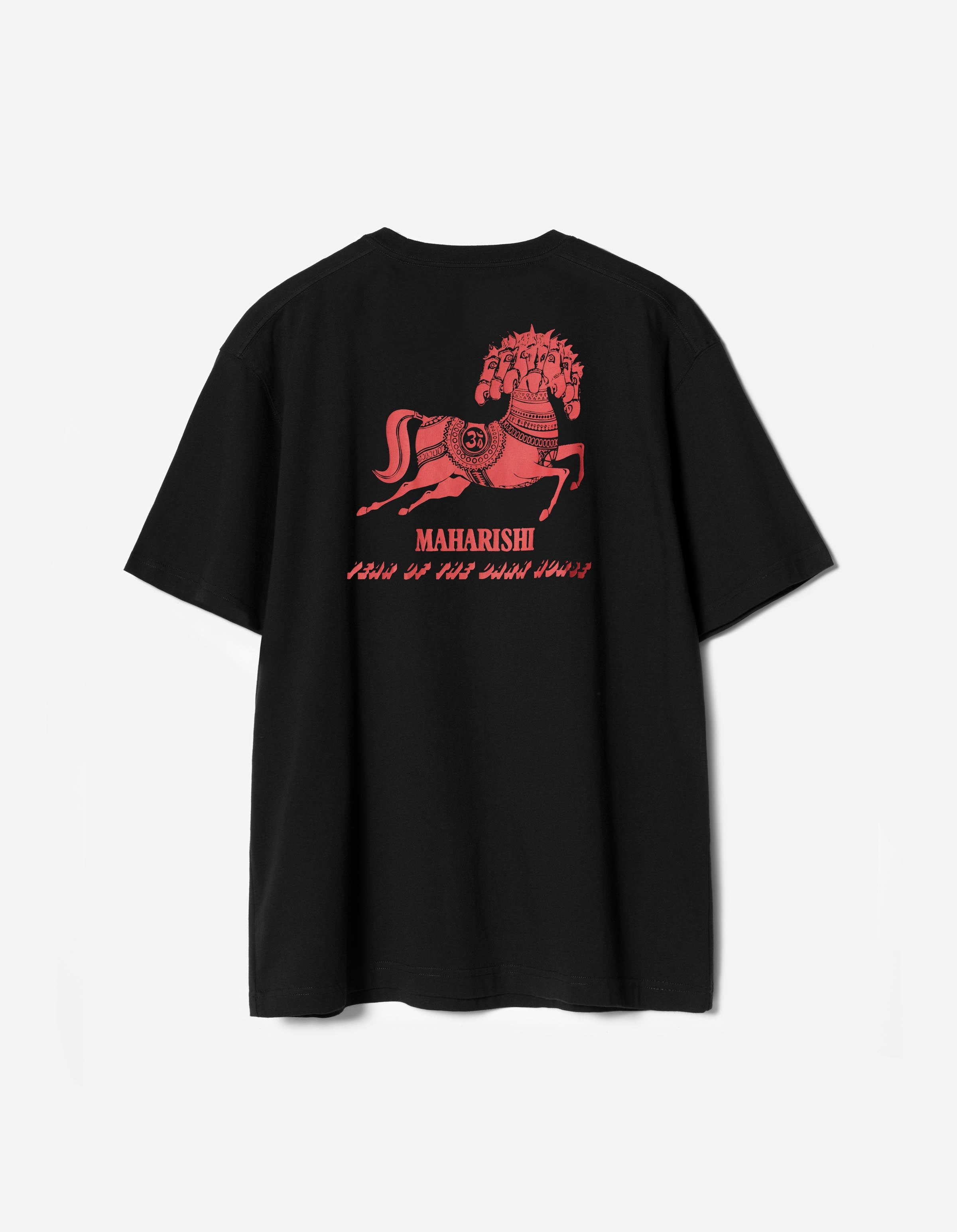 7463 Year of the Dark Horse S/S T-Shirt Black – Maharishi