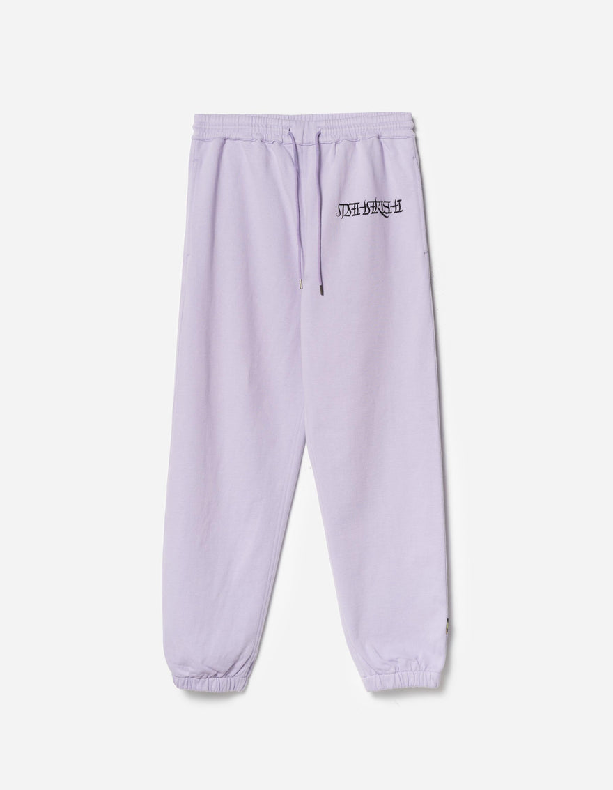 7550 Maha Script Sweatpants Lavender