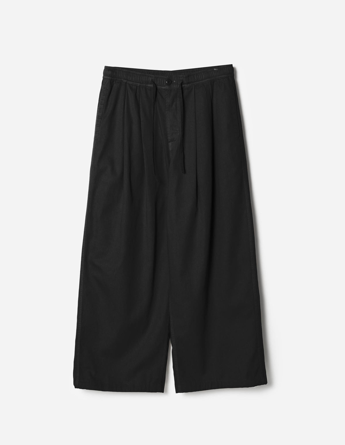 7589 Maha Loose Pleated Pants Black