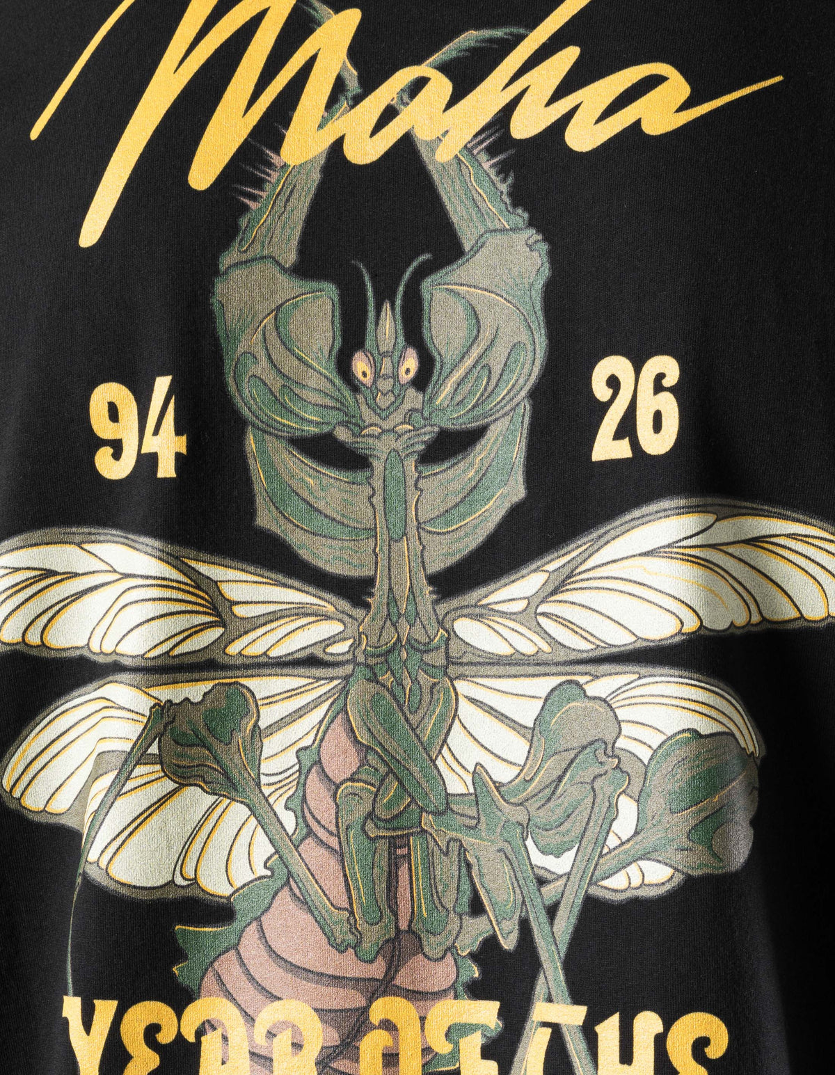 7600 Year of The Mantis S/S T-Shirt Black