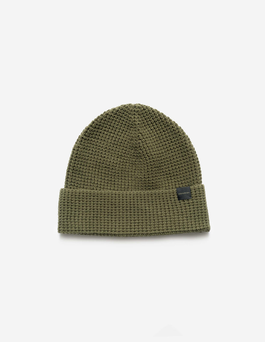 7609 Maharishi Knit Beanie Olive
