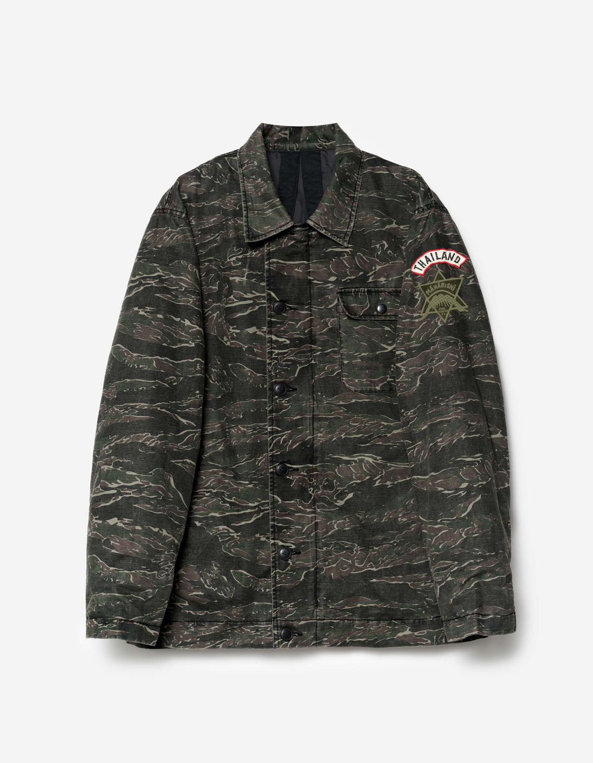7692 A2 Deck Jacket Jungle