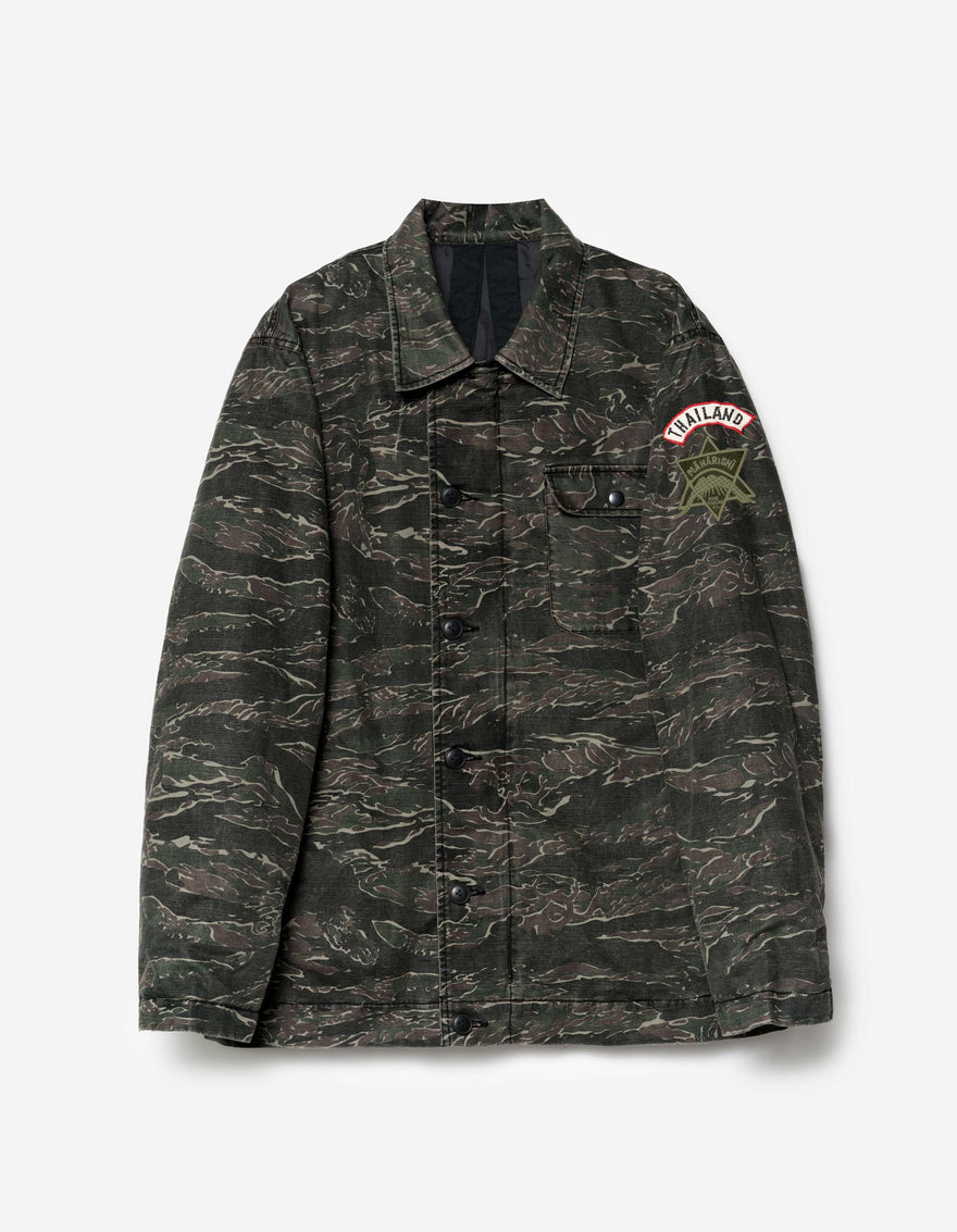 7692 A2 Deck Jacket Jungle