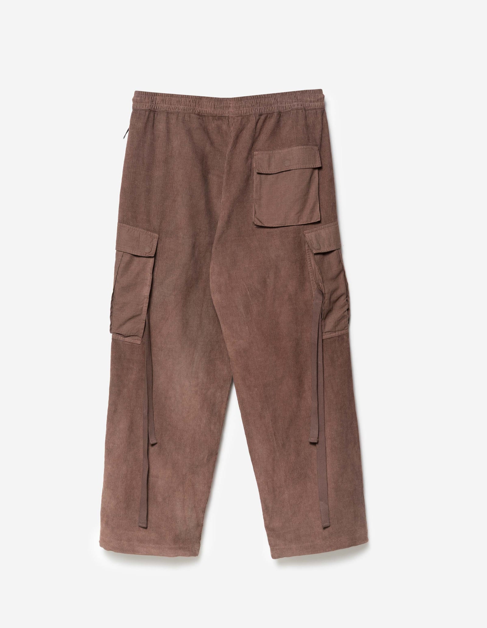 7695 Hemp Cord Utility Cargo Pants Earth Brown