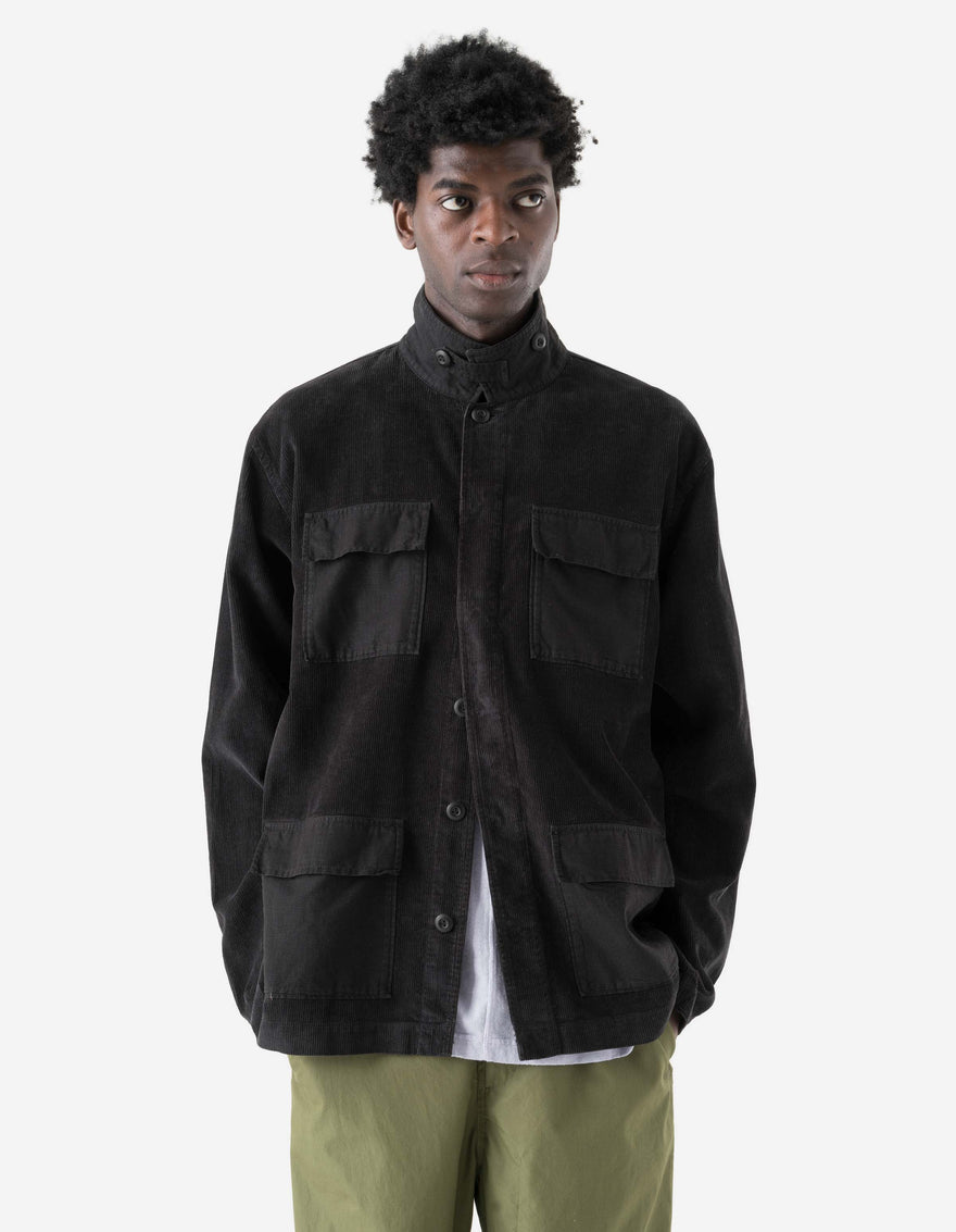 7708 Hemp Cord BDU Cargo Jacket Black