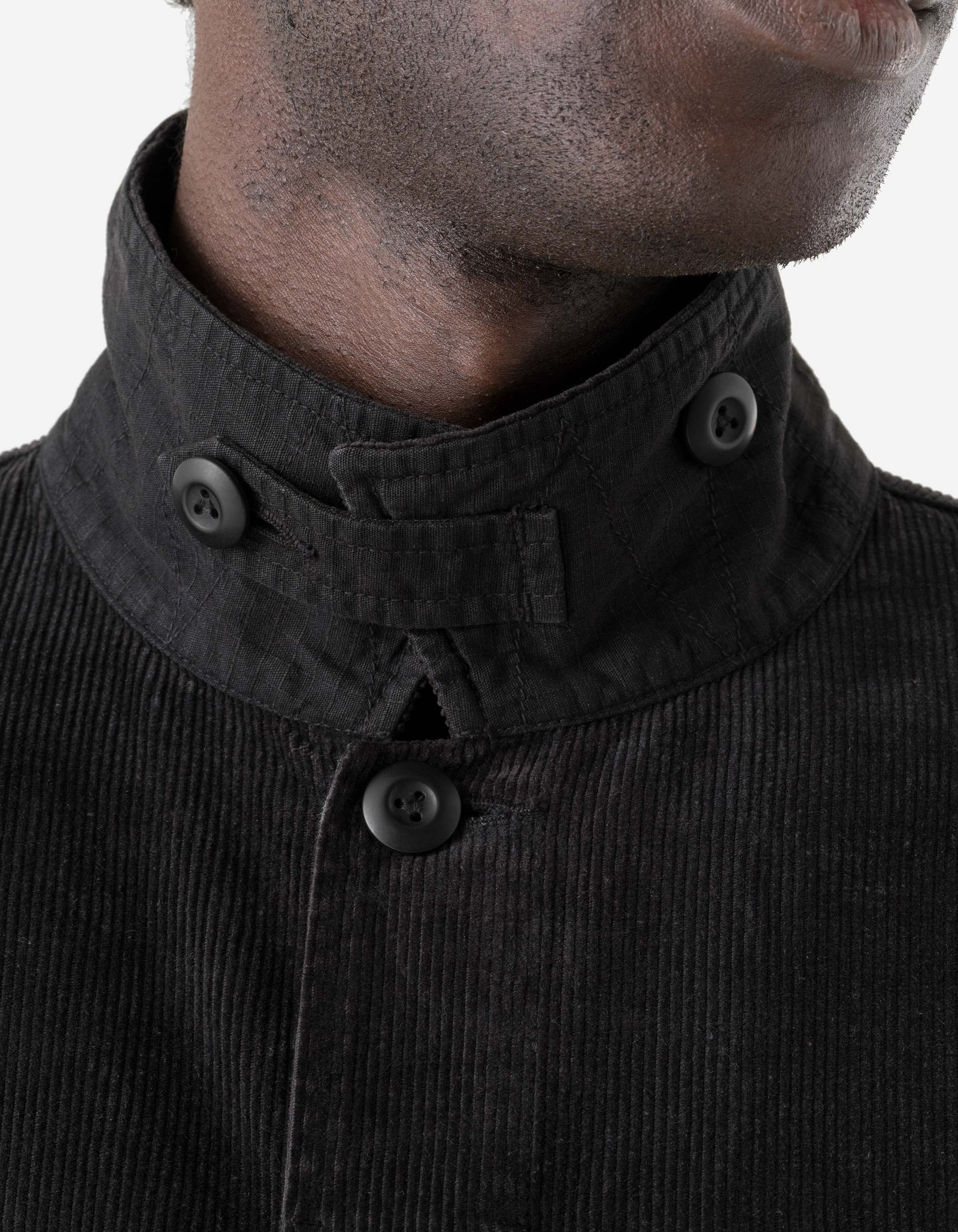 7708 Hemp Cord BDU Cargo Jacket Black