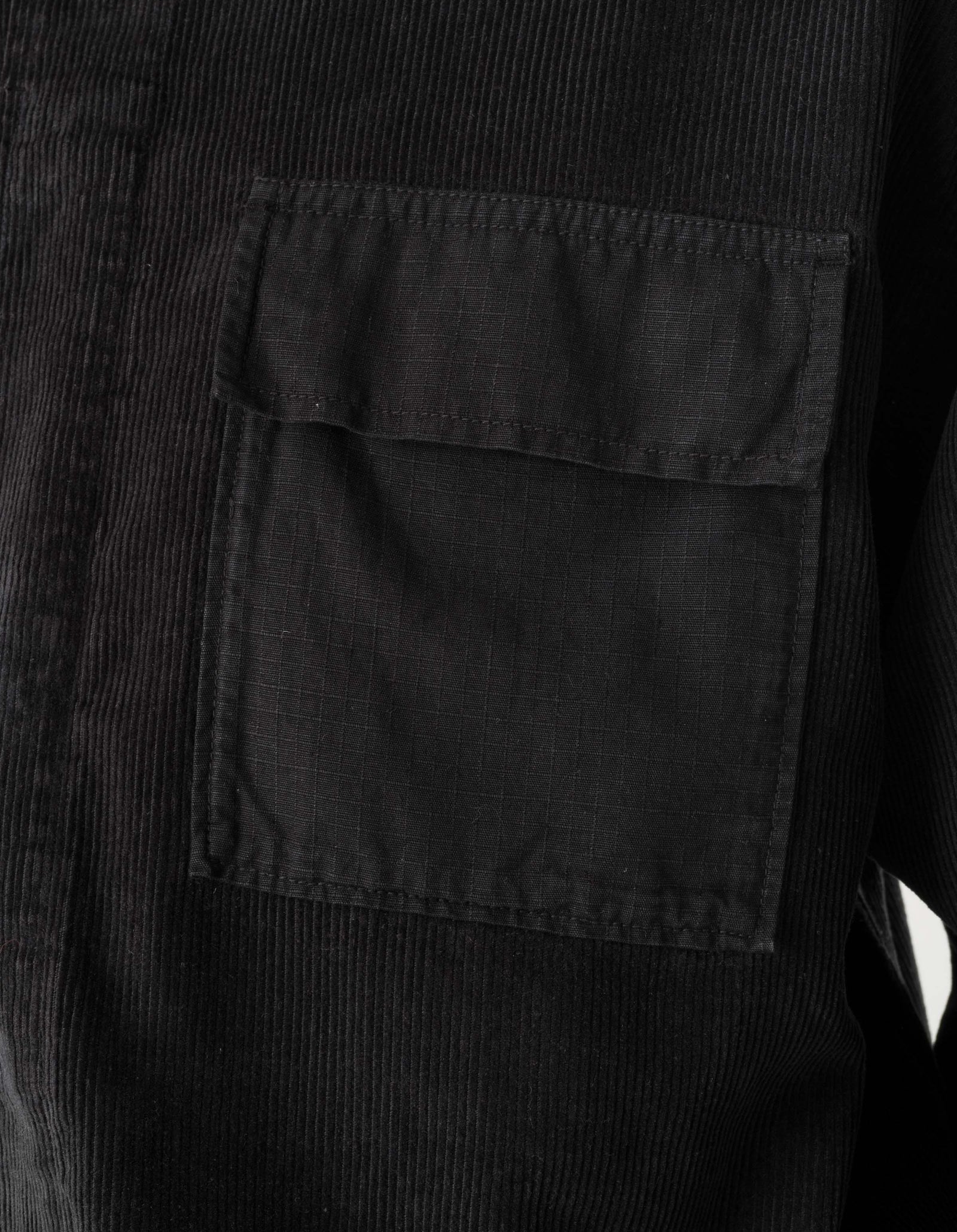 7708 Hemp Cord BDU Cargo Jacket Black