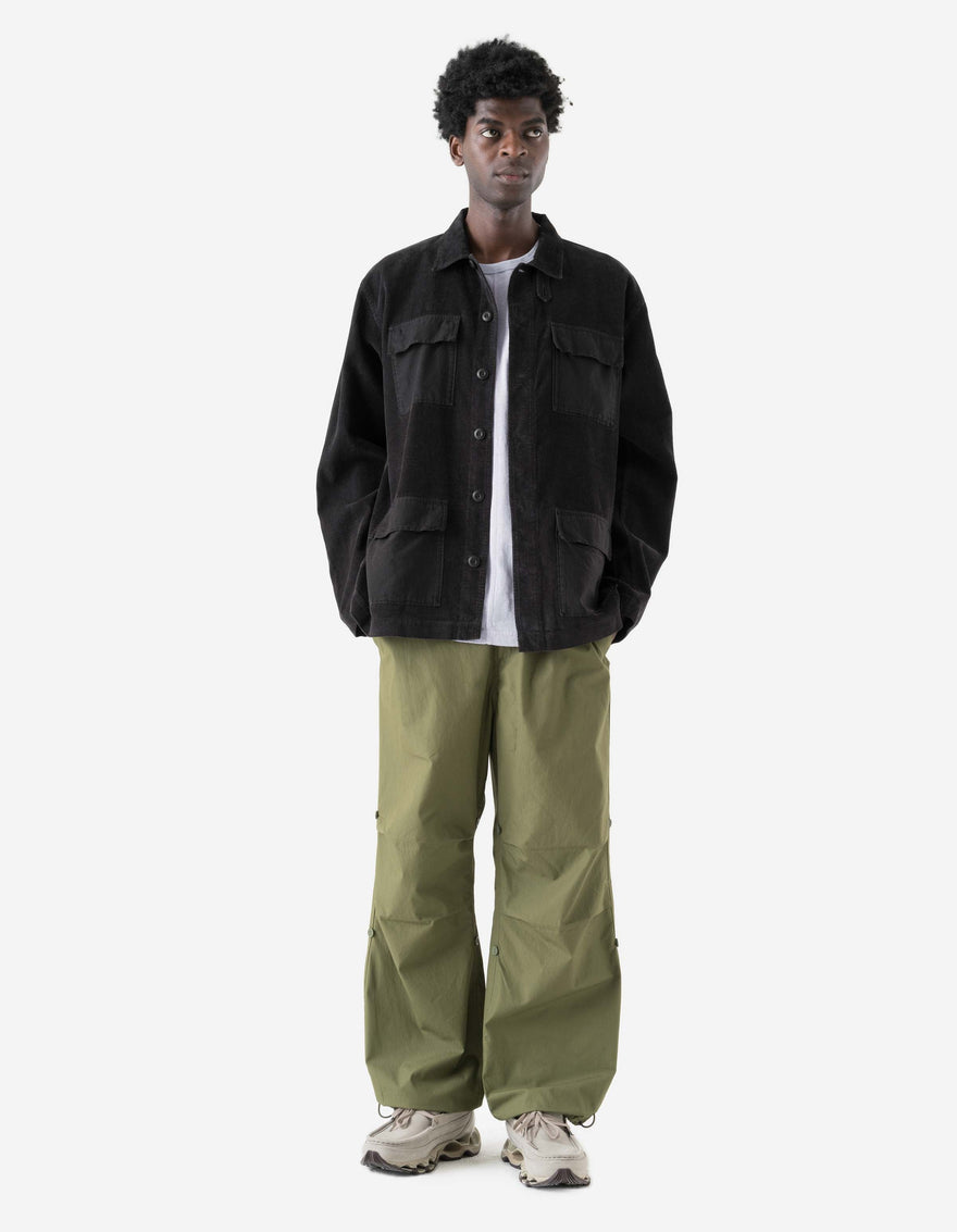 7708 Hemp Cord BDU Cargo Jacket Black