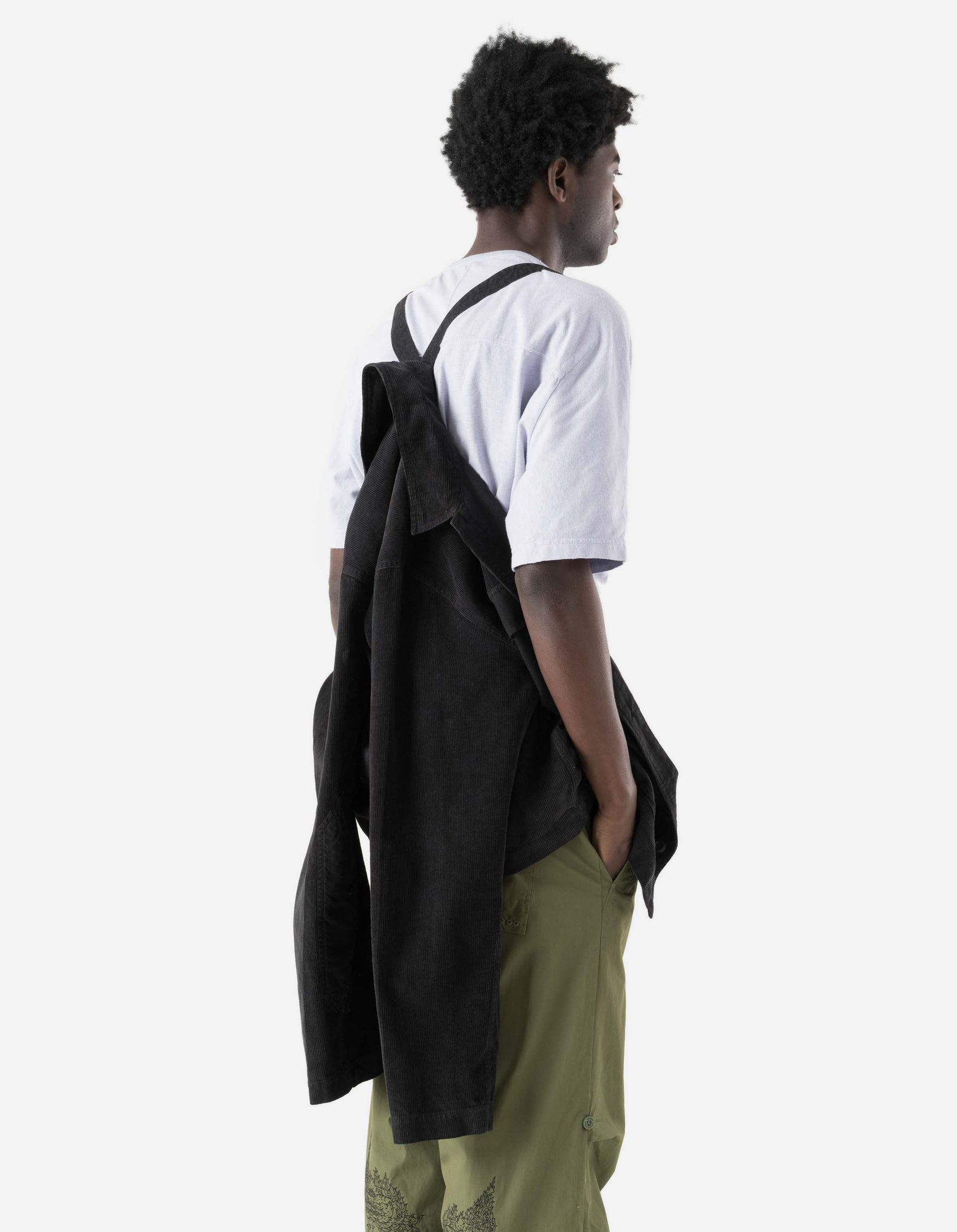 7708 Hemp Cord BDU Cargo Jacket Black
