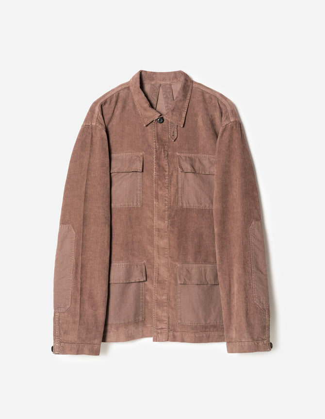7708 Hemp Cord BDU Cargo Jacket Earth Brown