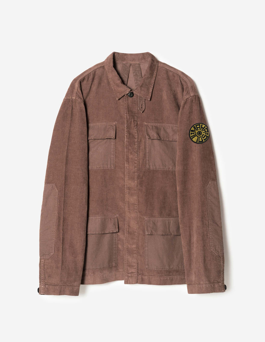 7708 Hemp Cord BDU Cargo Jacket Earth Brown