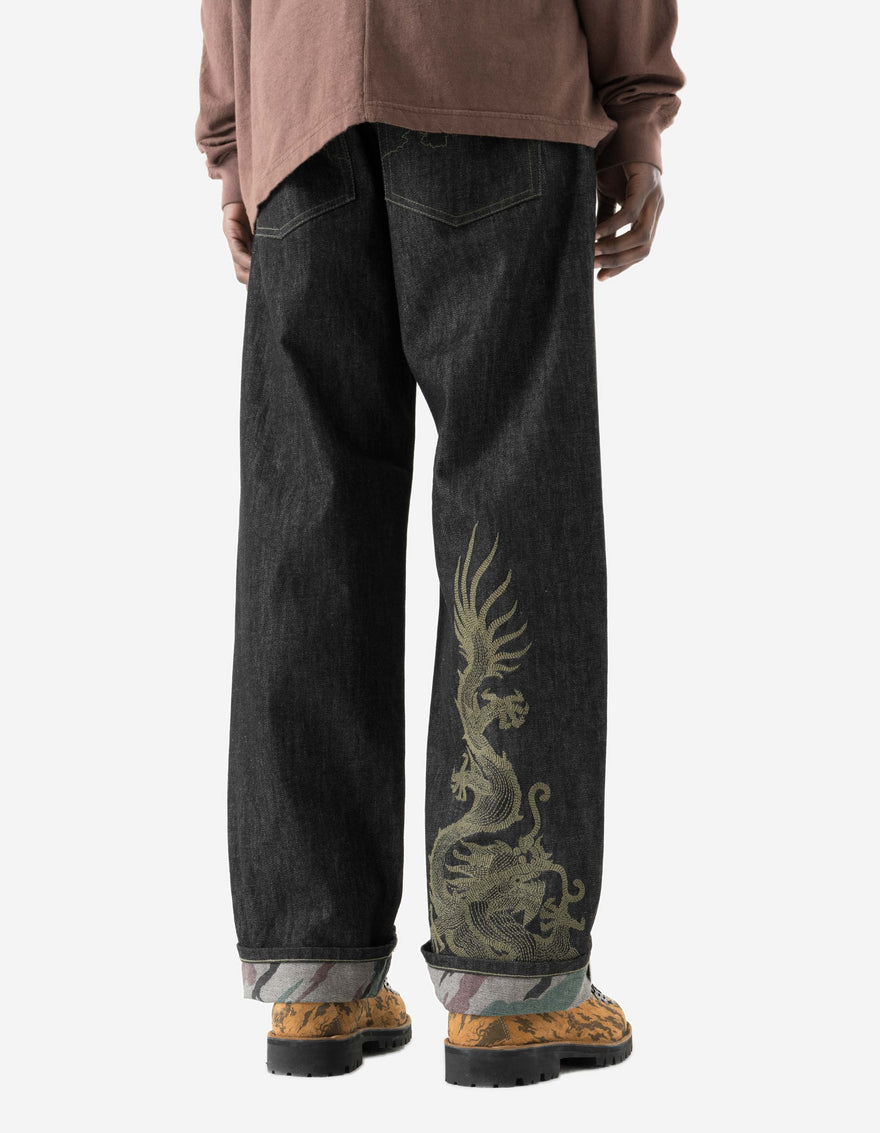 7727 Original Dragon 7 Pocket Jeans Black