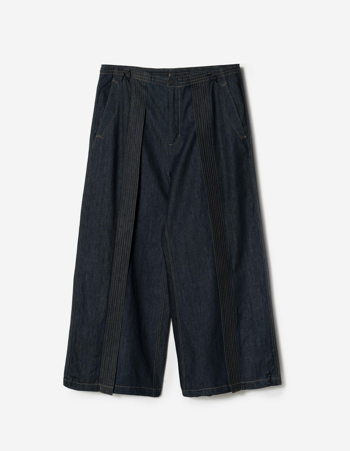 7730 Light Denim Hakama Pants Indigo