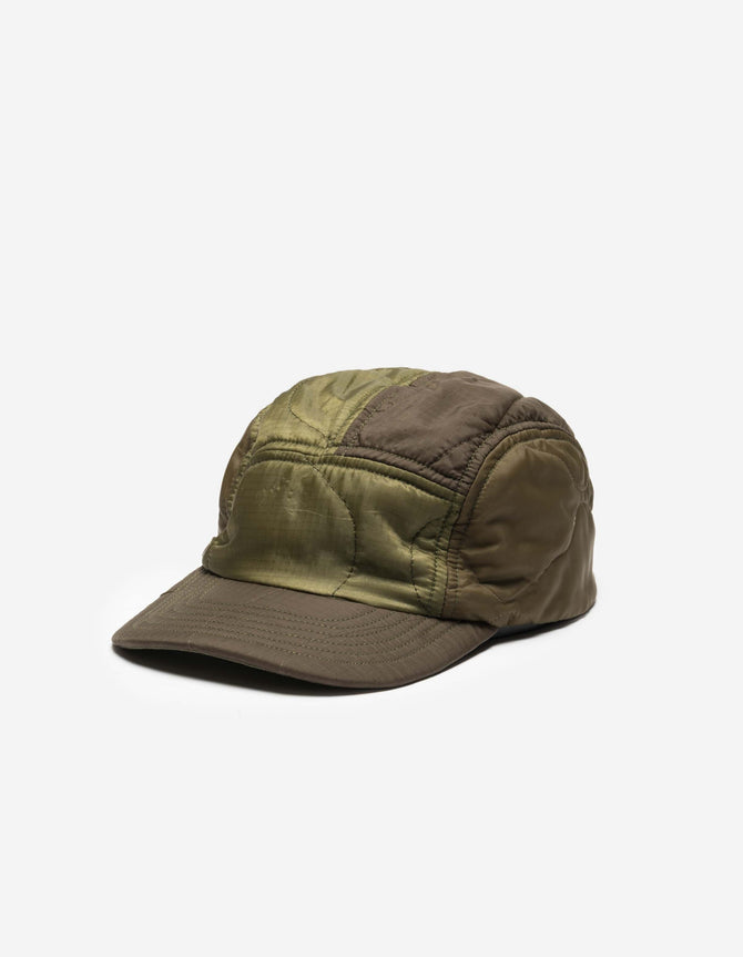 7731 Upcycled Liners 5 Panel Cap Olive
