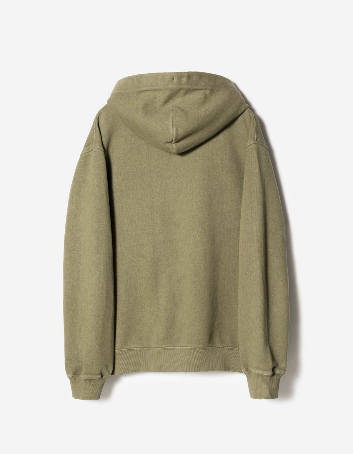 7732 Upcycled Liner Hemp Hooded Sweat Olive OG-107F