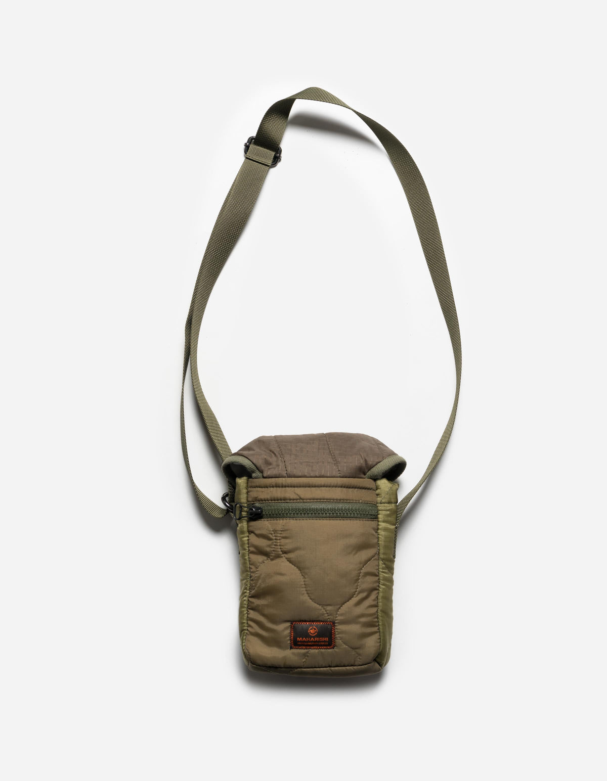 7734 Upcycled Liner MA Pouch Bag Olive