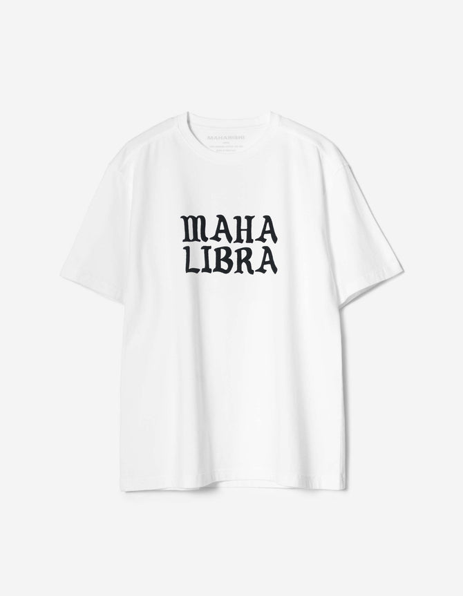 7737 Libra Organic Zodiac T-Shirt White