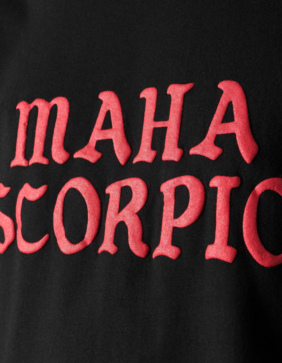 7739 Scorpio Organic Zodiac T-shirt Black