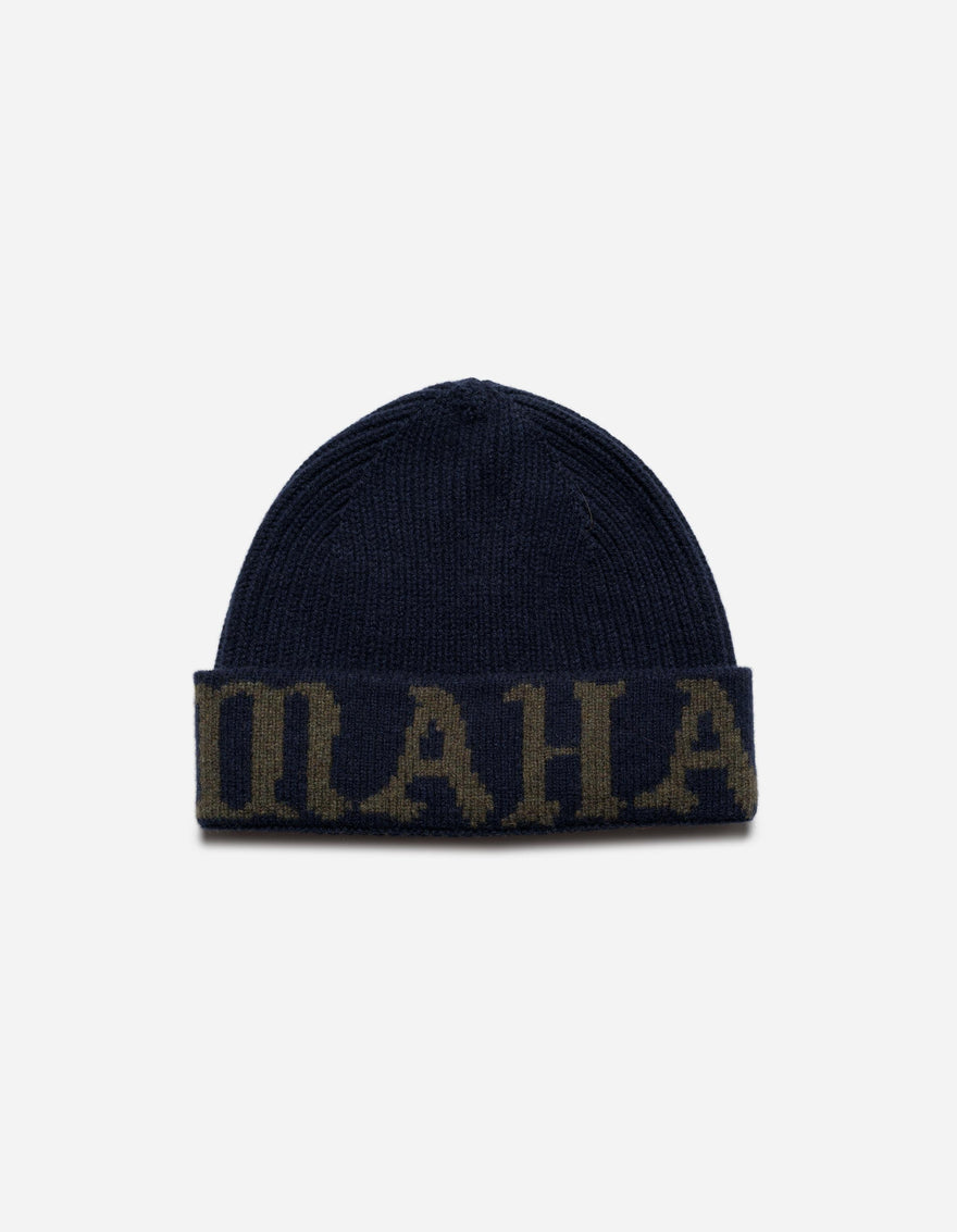 7766 Maha Knitted Beanie Navy