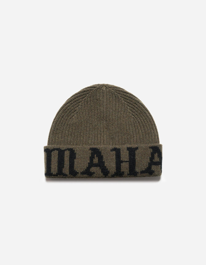 7766 Maha Knitted Beanie Olive